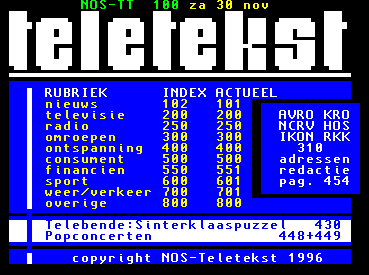 Teletext in Europe